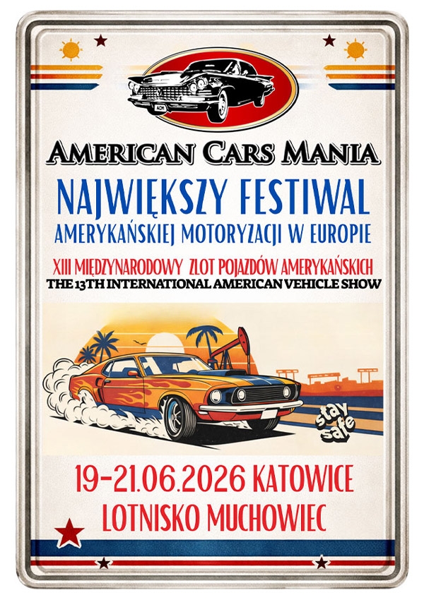 Bilety American Cars Mania 2026