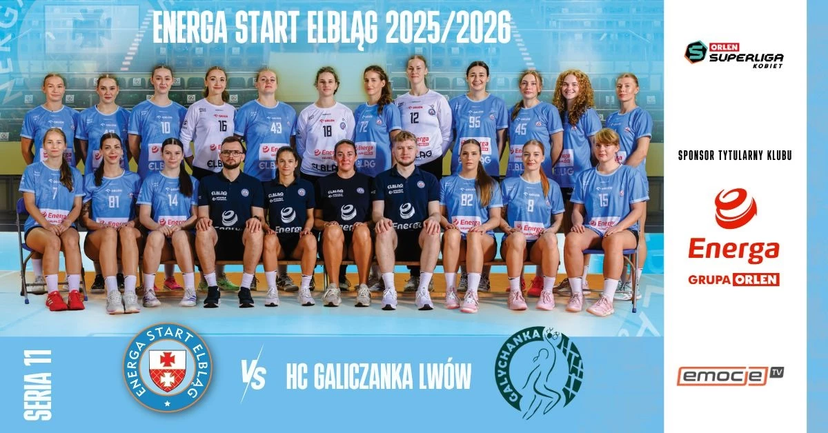 Energa Start Elbląg vs HC Galiczanka Lwów